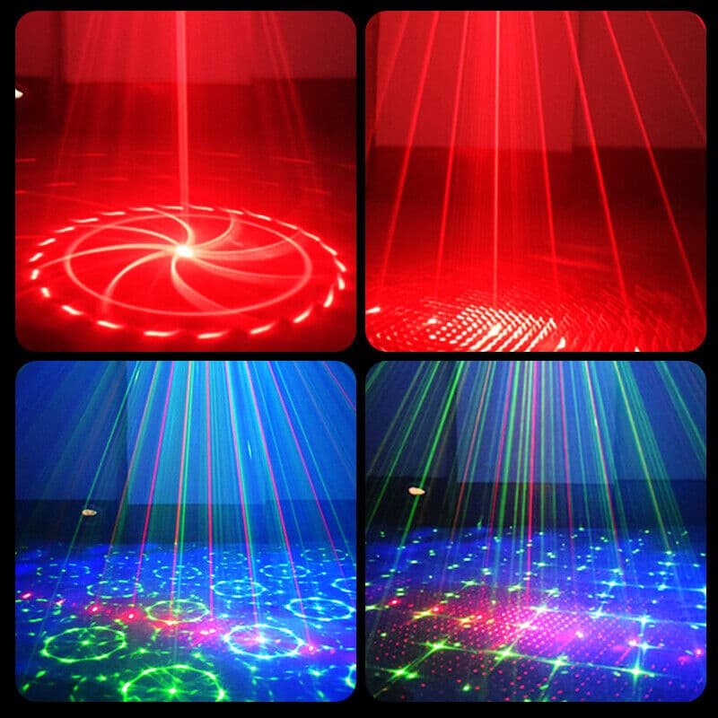 Projecteur Laser 240 Motifs RGB — Soirées & Club Maison 6
