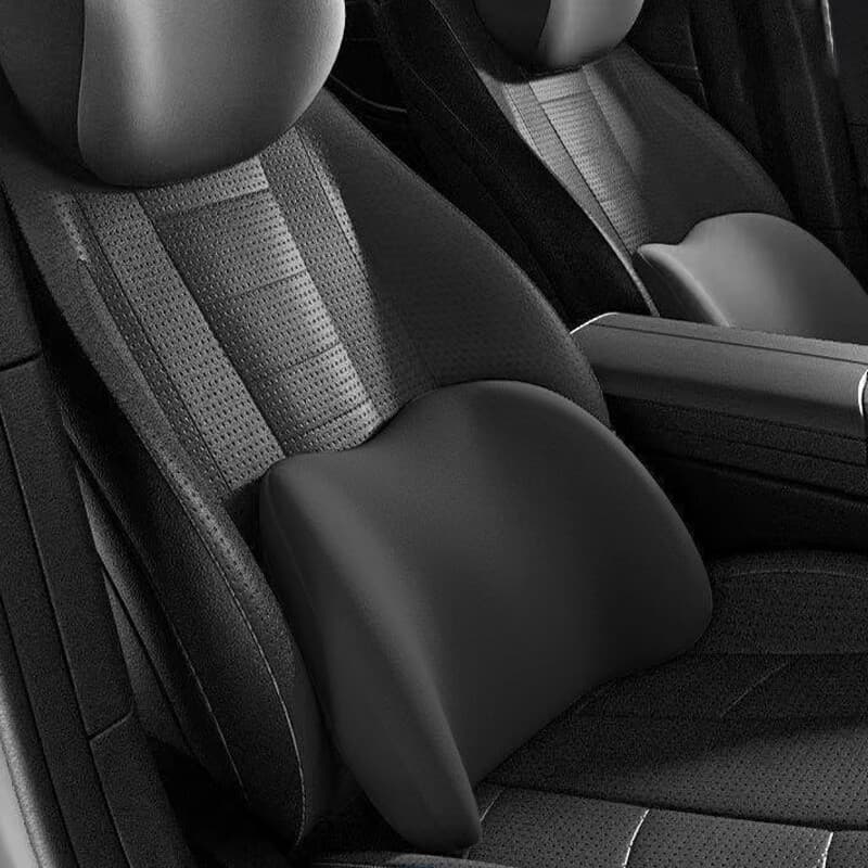 Coussin Lombaire Mémoire de Forme — Soutien Bureau & Voiture 7