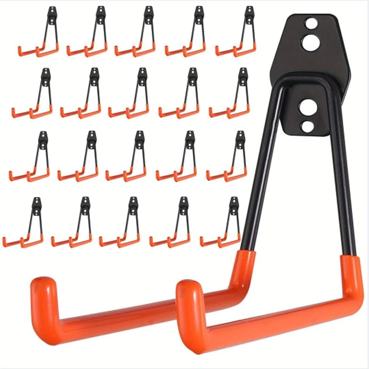 Crochets Garage Muraux — Lot de 20 Heavy Duty 4