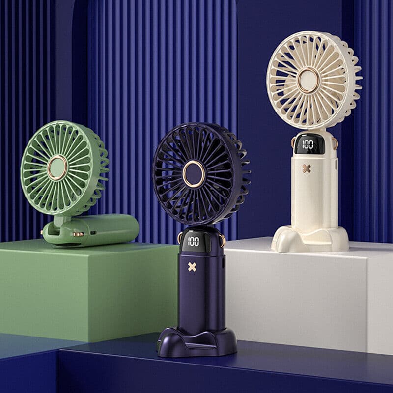 Ventilateur Portable Pliable — USB Rechargeable, Mini Format 7