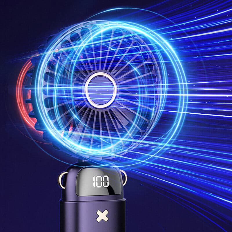 Ventilateur Portable Pliable — USB Rechargeable, Mini Format 5