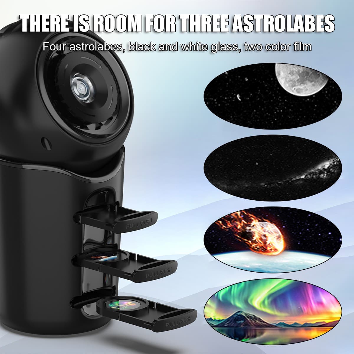 Projecteur Ciel Étoilé Rotatif — Lampe Galaxie Chambre & Déco 4