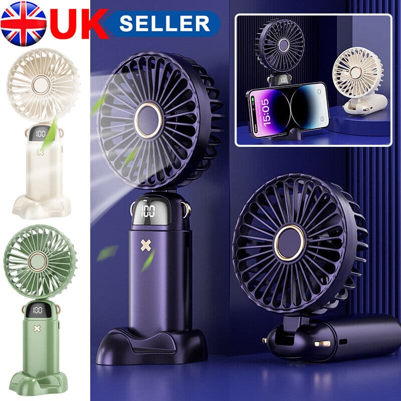 Ventilateur Portable Pliable — USB Rechargeable, Mini Format 6