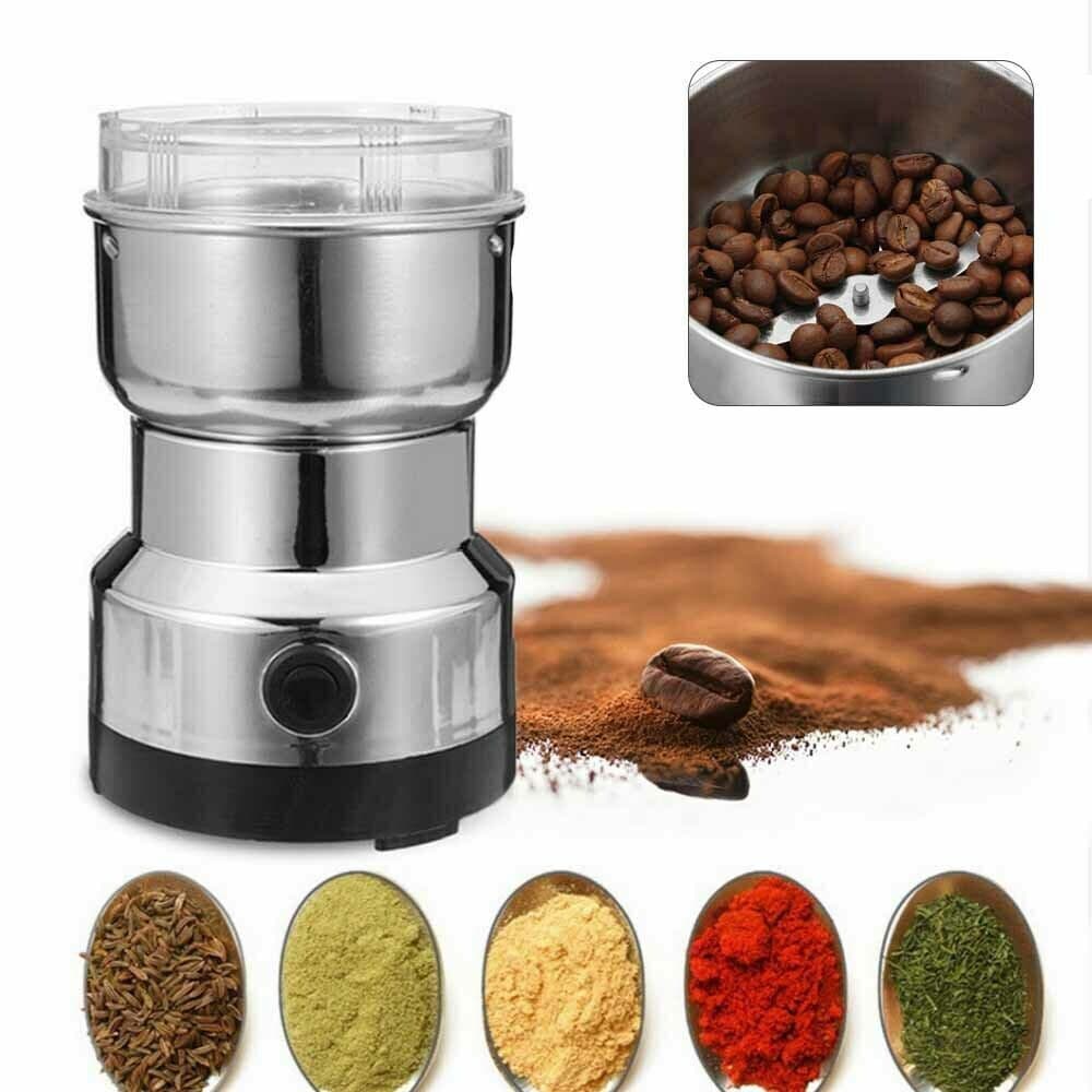 Moulin à Café & Épices Électrique — 150W, Lame Inox 7