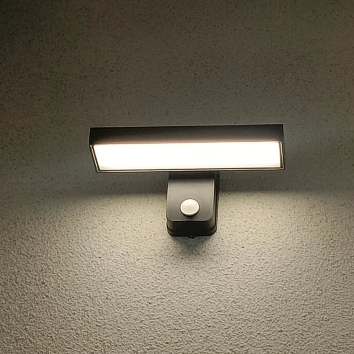 Applique Extérieure Détecteur Mouvement 360° — Solaire LED 2