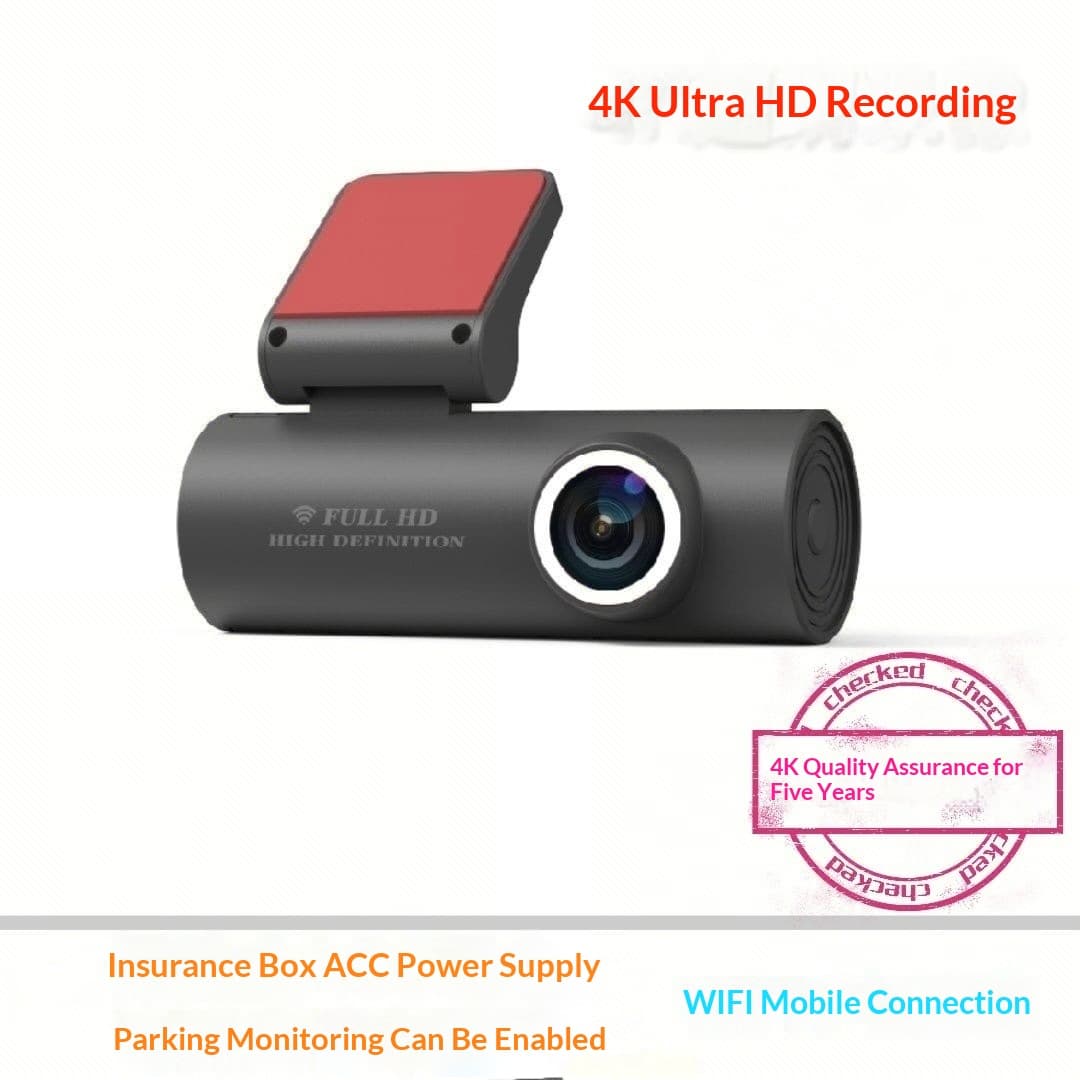 Dashcam Mini Discrète Format "Rouge à Lèvres" — Full HD